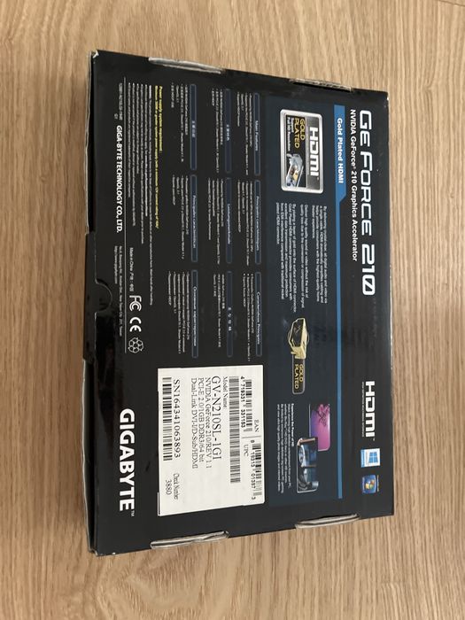 Видеокарта Ge Force 210