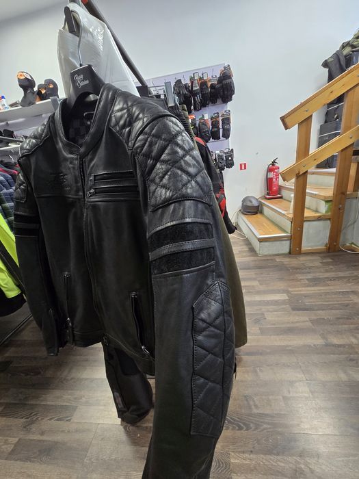 Мото яке RST IOM TT Hillberry 2 кожа черно