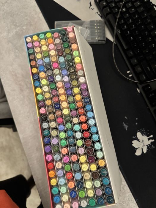 Маркеры guangna 168 цветов