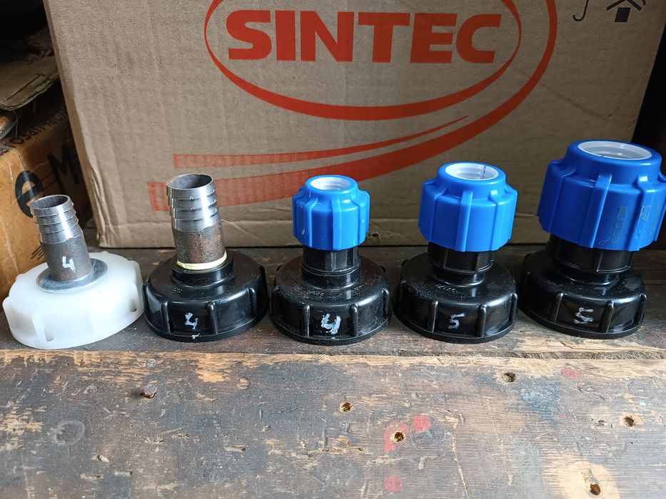 Краны переходные для еврокуба.