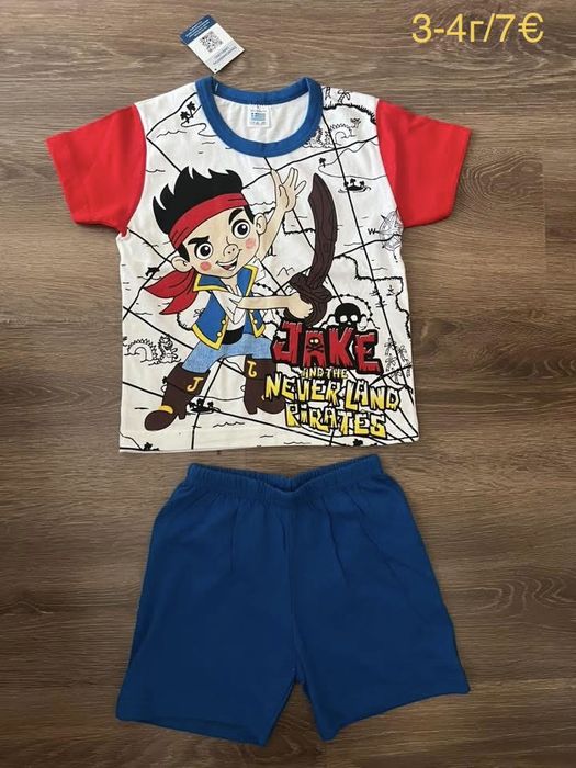 Нови пролетни и летни комплекти, панталони, блузи, якета за момче 104 см