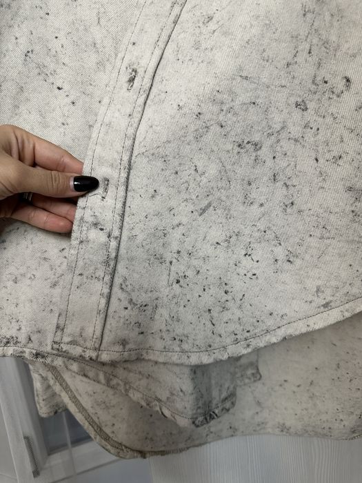 Джинсовая рубашка Zara премиум качество