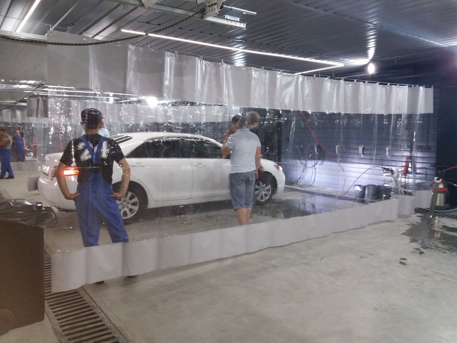 Шторы для автомойки