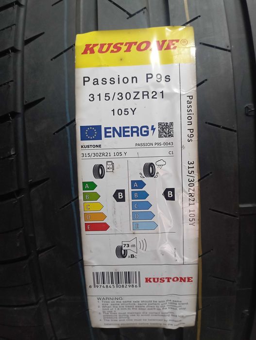 Set Anvelope Kustone 315/30/21 Cu 275/35/21 Noi De Vara