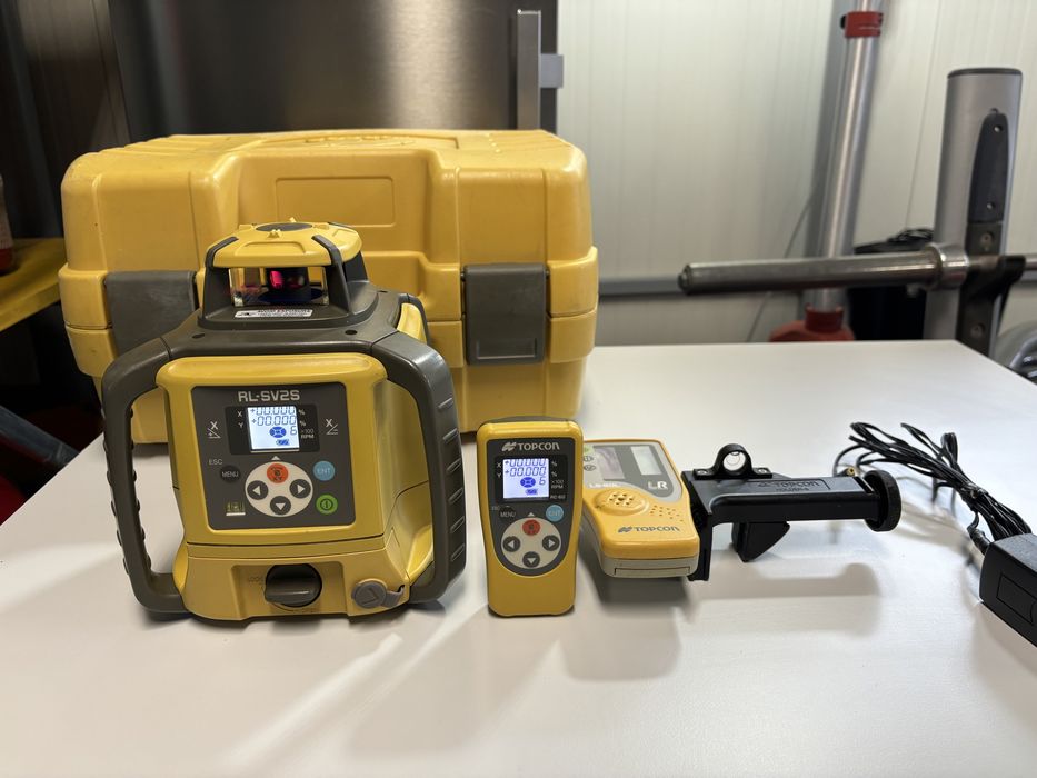 Nivela laser pante canalizare topcon rl sv 2s hilti pr leica