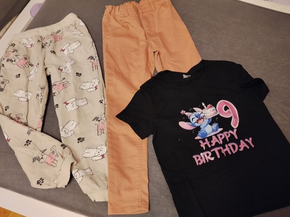 Lot hăinuțe 128/134