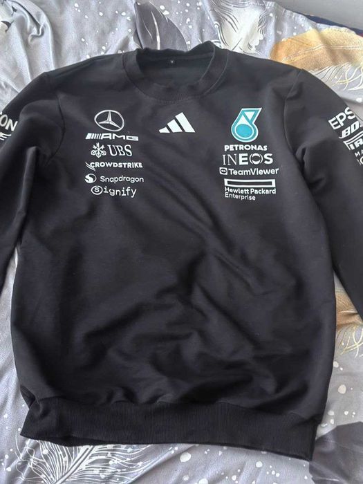 Mercedes AMG Petronas F1 свитшот Adidas | размер M