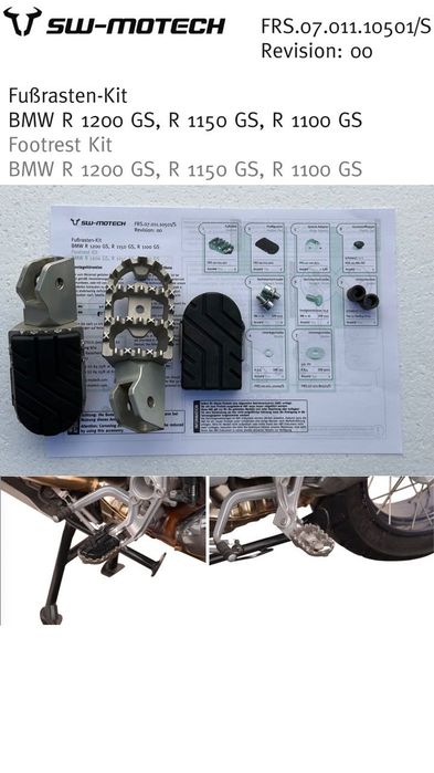 Scut motor offroad BMW R 1200 GS (04-12) / ADVENTURE (08-). SW-MOTECH