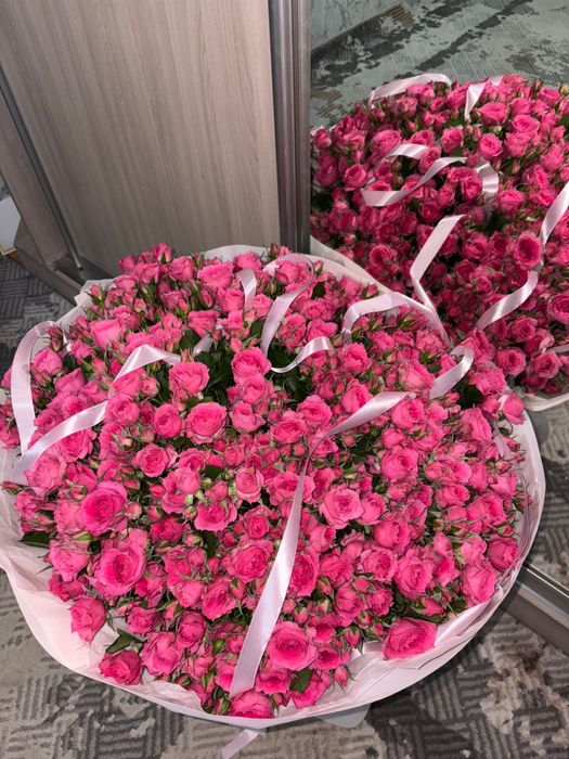 Кокшетау Цветы кустовые роза