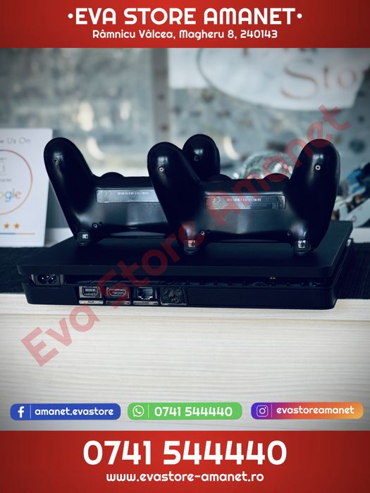 Consola Gaming SONY Playstation 4 Slim PS4 1TB 2 x Controller 5 x Joc