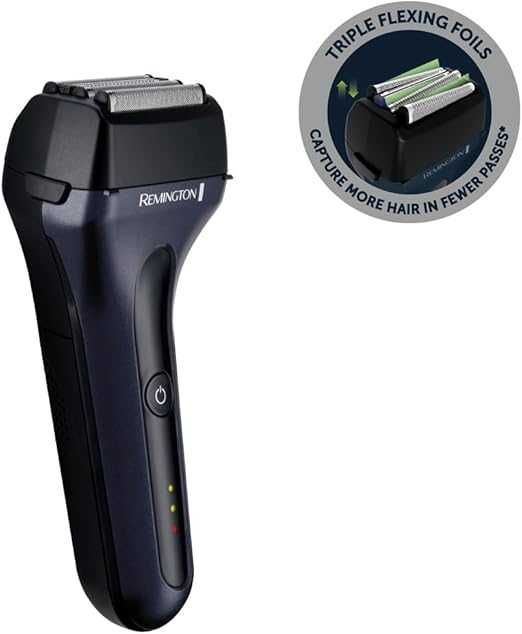 Електрическа самобръсначка Remington F7, титаниева, за мокро и сухо