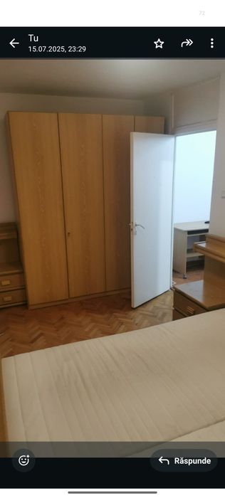 Închiriez apartament 2 camere 55mp centrală termică