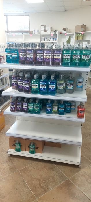 Крайстенни островни/двустранни стелажи