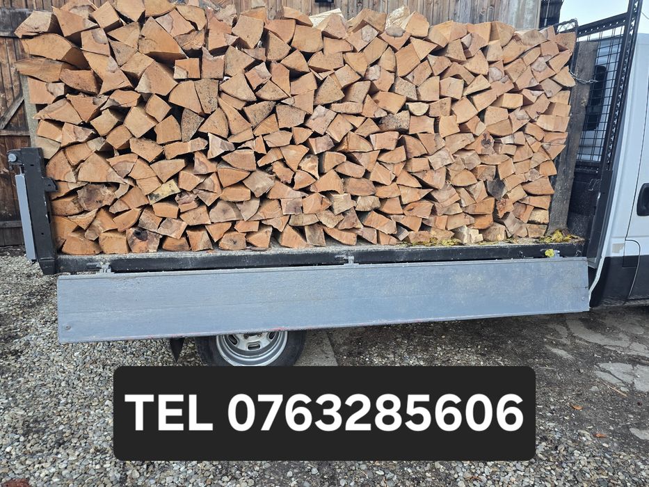 Ofertă! S.C.vinde lemn de foc tăiat si spart 350 lei/ metrul ster