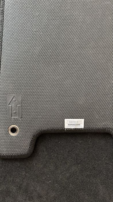 Коврики оригинал (ворсовые) Hyundai