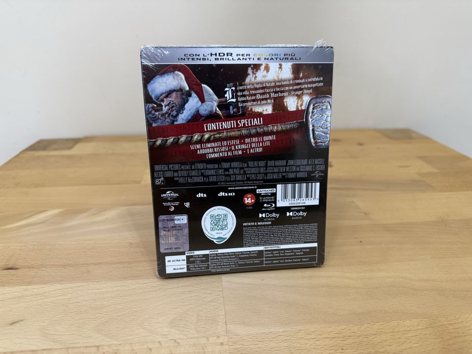 Steelbook 4K Violent Night