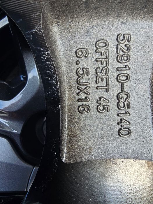 Jante Al R16 Niro, Ceed,Soul Venga Carens Carnival