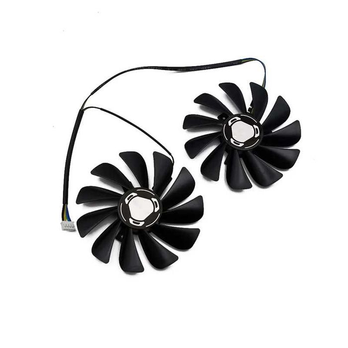 Set 2 Ventilatoare XFX Radeon 95mm CF1010U12S FDC10U12S9-C 4pin