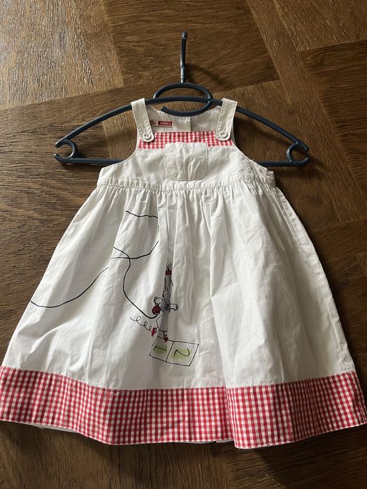 Красива детска френска рокля 18 месеца на френската фирма Dp..am