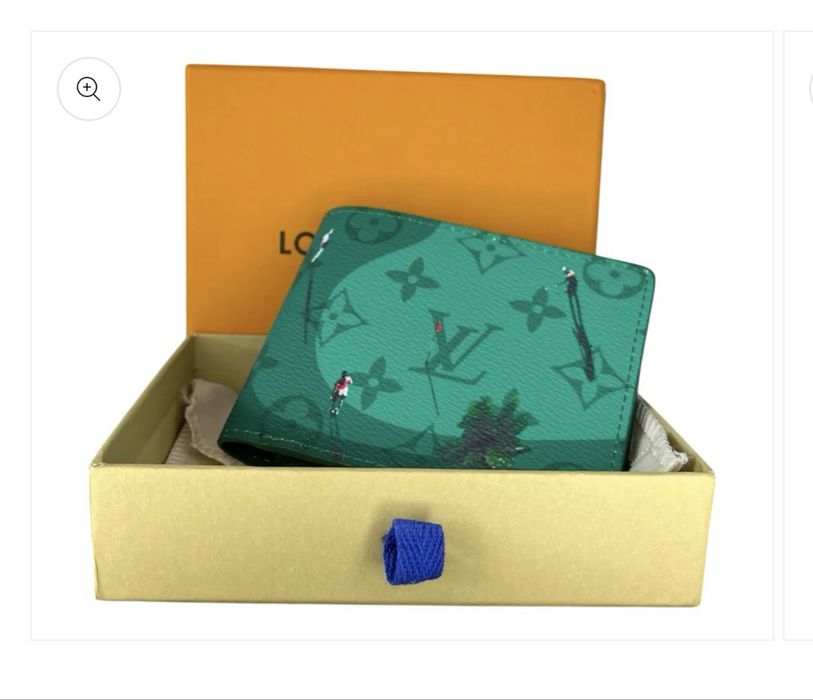 Louis Vuitton golf wallet портмоне голф