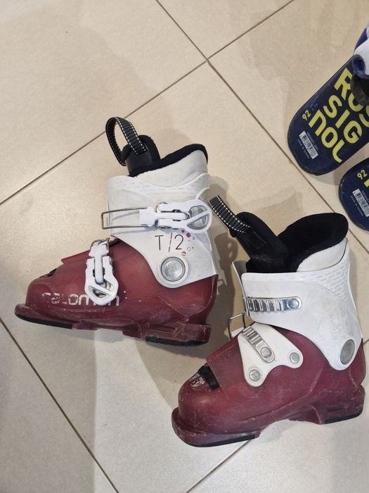 Set Schiuri Rossignol 92 cm + Clăpari Salomon (Măsura 29-30)