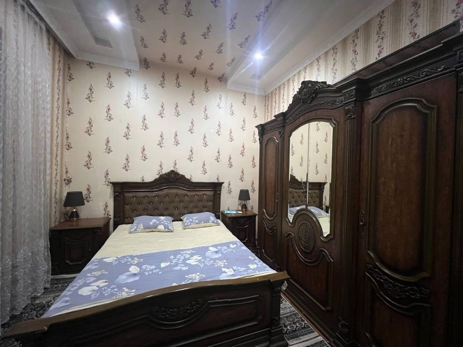 НАЗАРБЕК Пушкин 2 сот 4 хона Евроремонт ор: Масжид, Нотариус куча