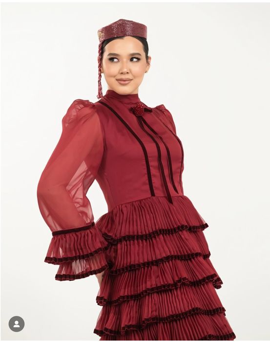 Казакстанский бренд платья