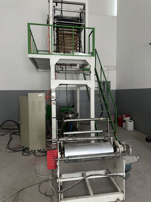 Экструдор и кесма линия сотилади пакет учун таёр