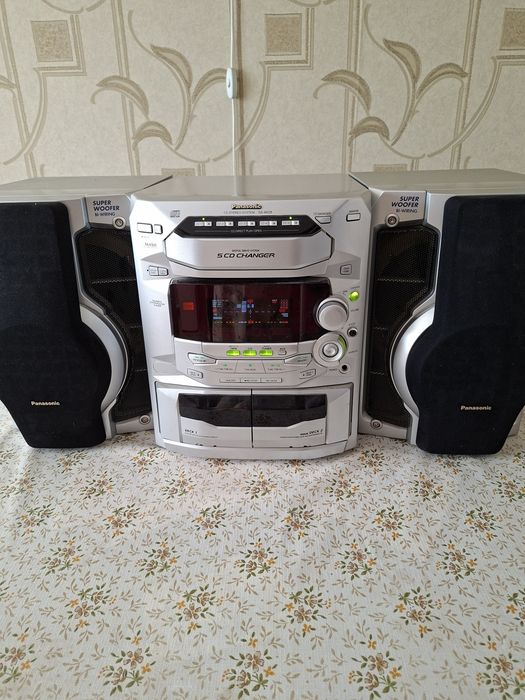 музыкальный центр с колонками Panasonic