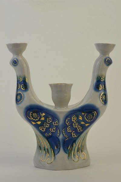 Подсвечник "Птицы".  Изг-ль: "Полонное"