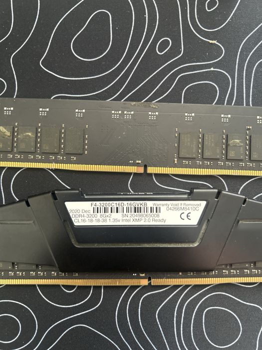 ОЗУ G.SKILL Ripjaws DDR4 3200МГц 8х2 (16)