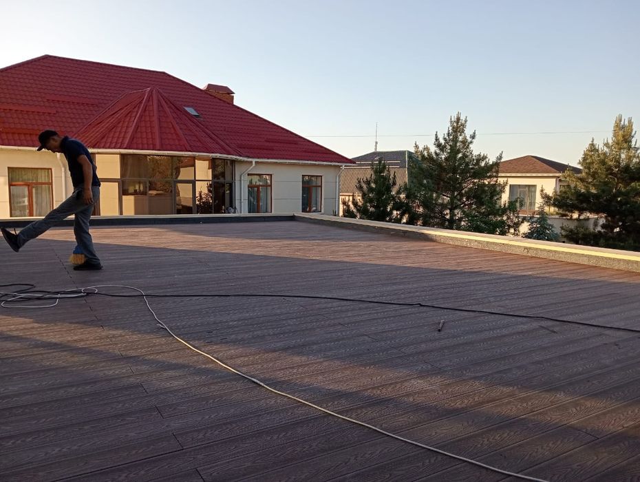 Террасные доски, монтаж рассрочка