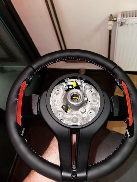 Volan BMW M Piele Carbon OEM ! Seria 1 2 3 4 5 6 - X1 X2 X3 X4 X5 X6