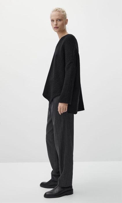 Pantaloni Massimo Dutti, gri