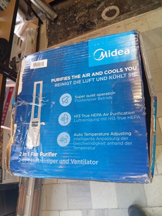 Midea вентилатор и пречиствател