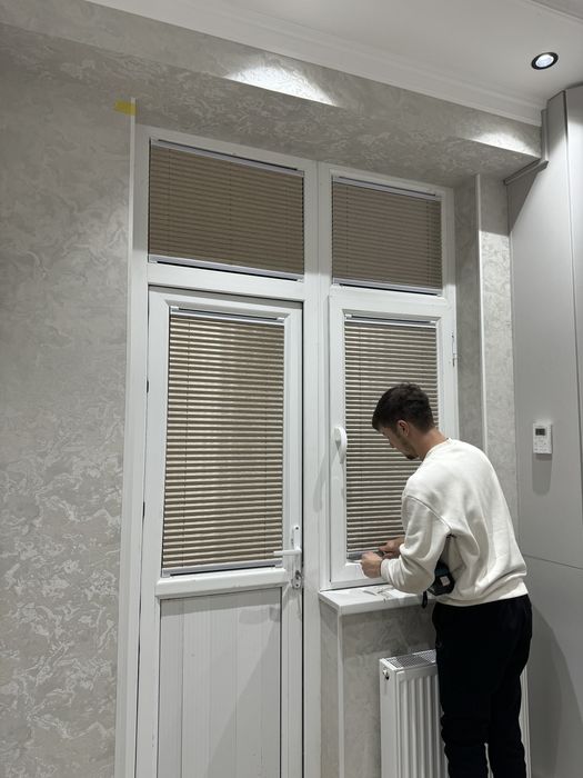 жалюзь jalyuzi parda plisse combo maskitni dikey jaluzi