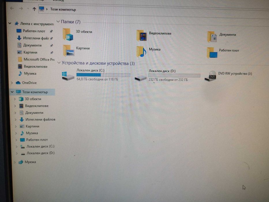 Настолен компютър HP & монитор DELL
