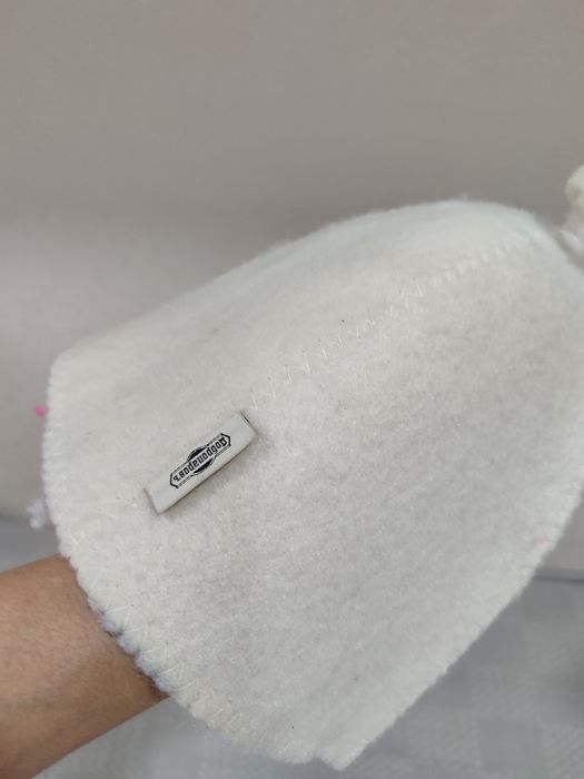 Фетровые шапки для бани. Новые