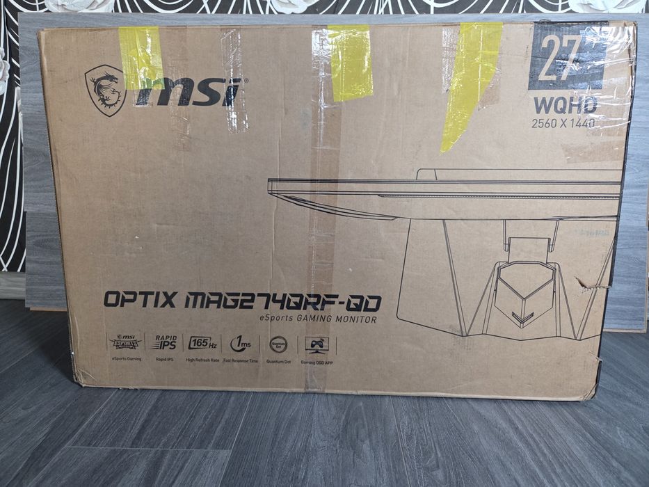 ПРОМО ! MSI MAG 274QRF QD 27 инча Геймърски Монитор !