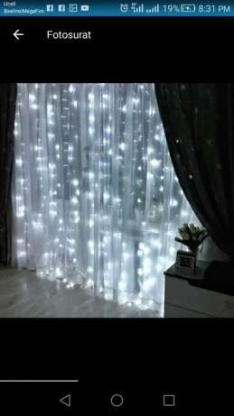 Гирлянды для окон