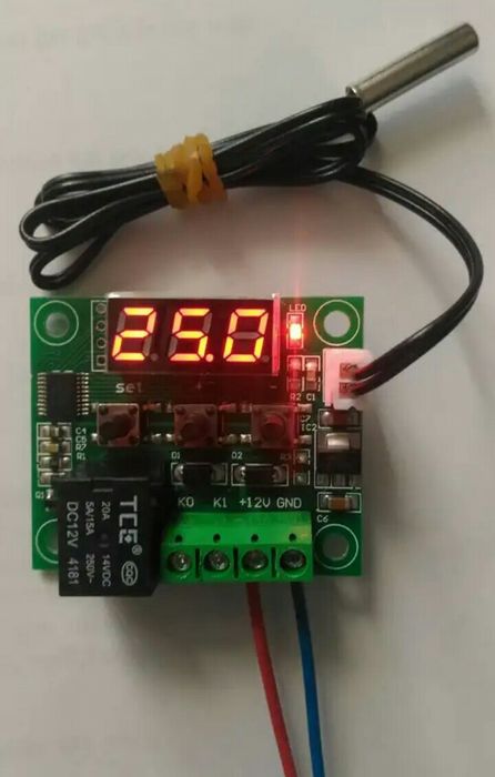 Терморегулятор на 12v-220v