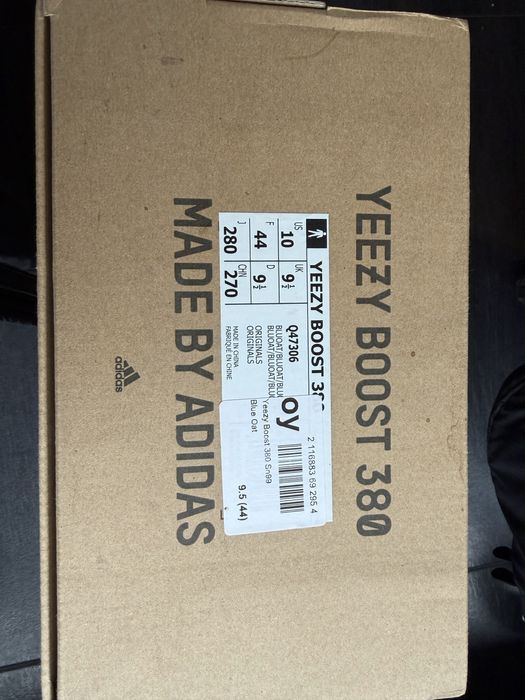 Adidas Yeezy Boost 380