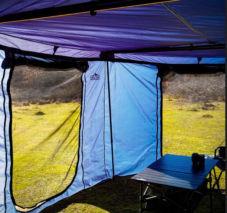 Overlander Anexa Max Marchiza Auto 180 grade cu LED 2.0 - PROMOTIE