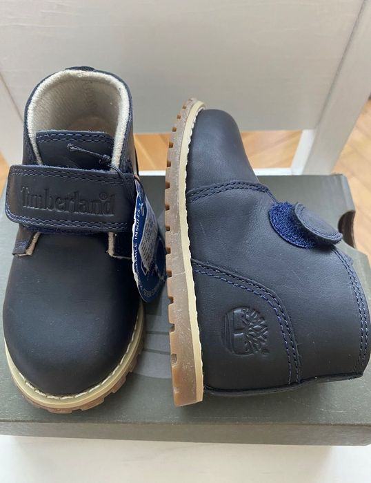 Timberland кожени боти 21 номер
