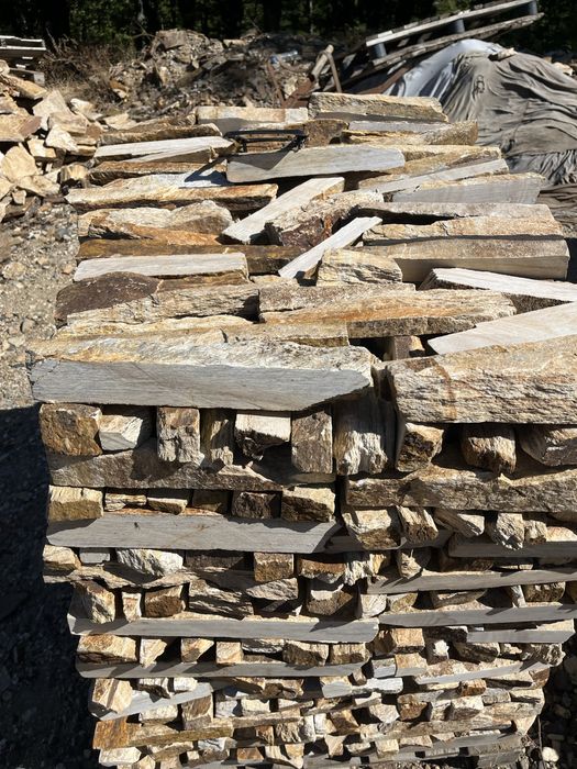 Естествен камък гнайс за облицовка ,настилка декорация