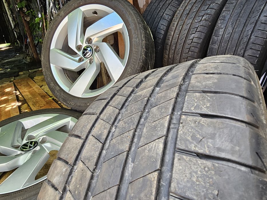 Jante aliaj 17" Volkswagen/ Skoda/ Seat cu anvelope 225/45/17