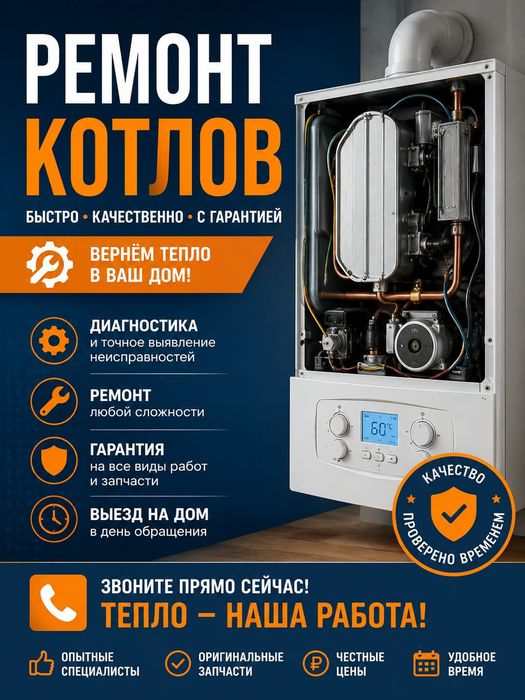 Ремонт Газовых котлов