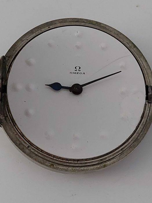 RRR Omega pocket watch/Омега произведен за незрящи хора