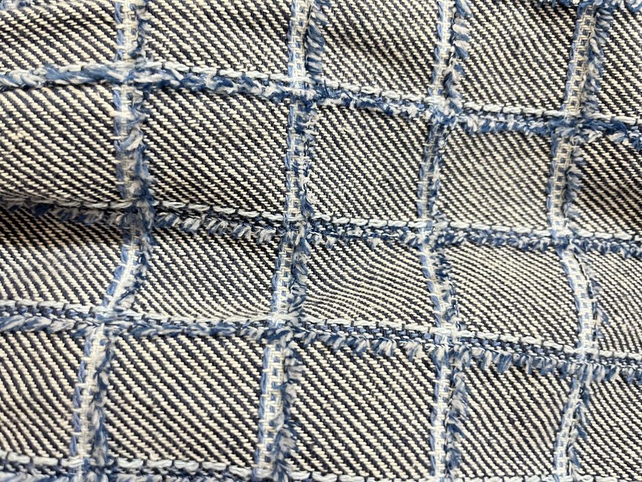 Geaca denim si tweed Hugo Boss marime L