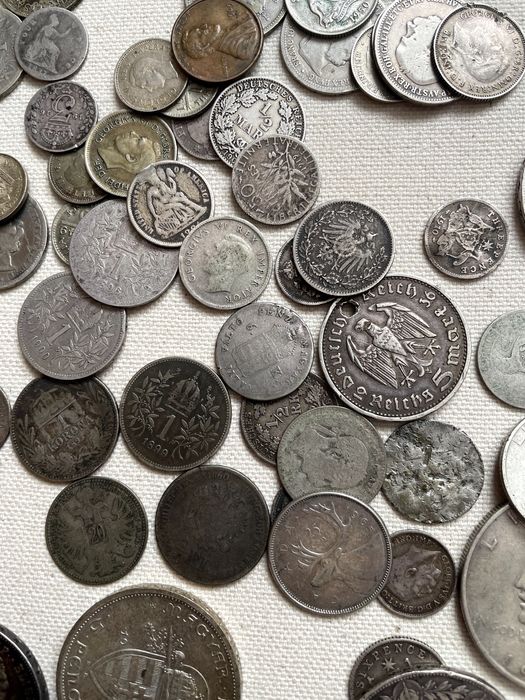 Argint Monede vechi de colecție